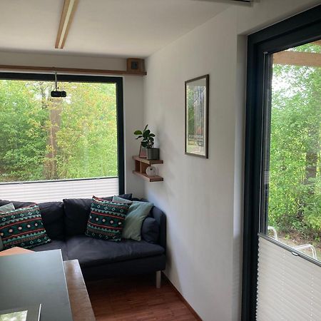 Tiny House Im Seecontainer Mit Parkplatz, Glasfaser, Netflix, Veranda Und Gehobener Ausstattung 科堡 外观 照片