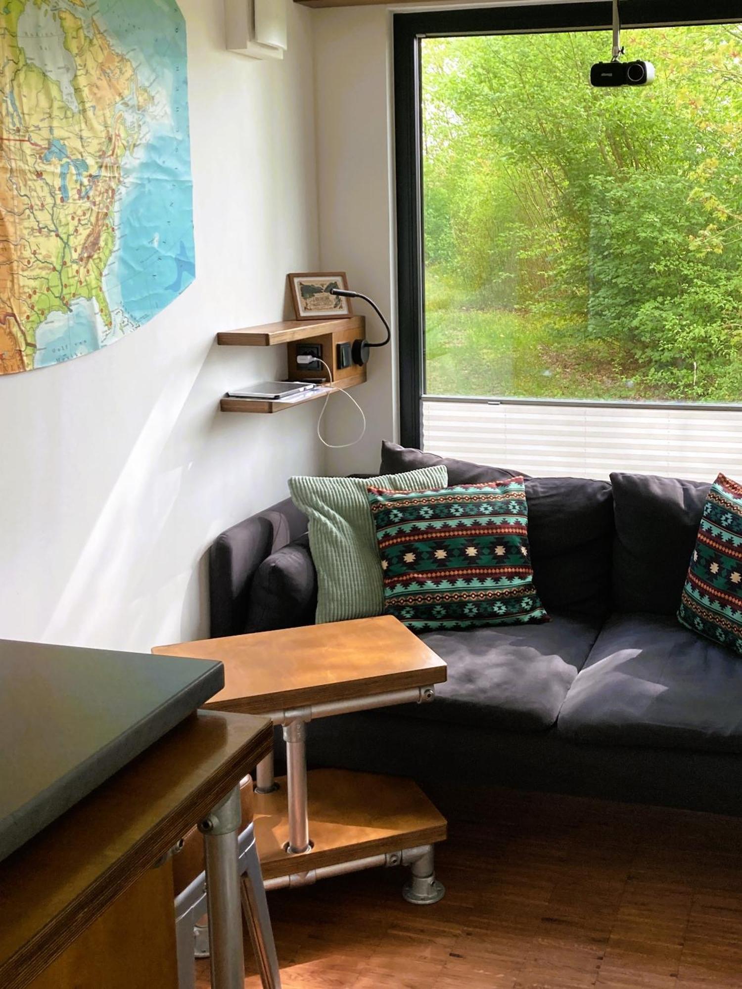 Tiny House Im Seecontainer Mit Parkplatz, Glasfaser, Netflix, Veranda Und Gehobener Ausstattung 科堡 外观 照片